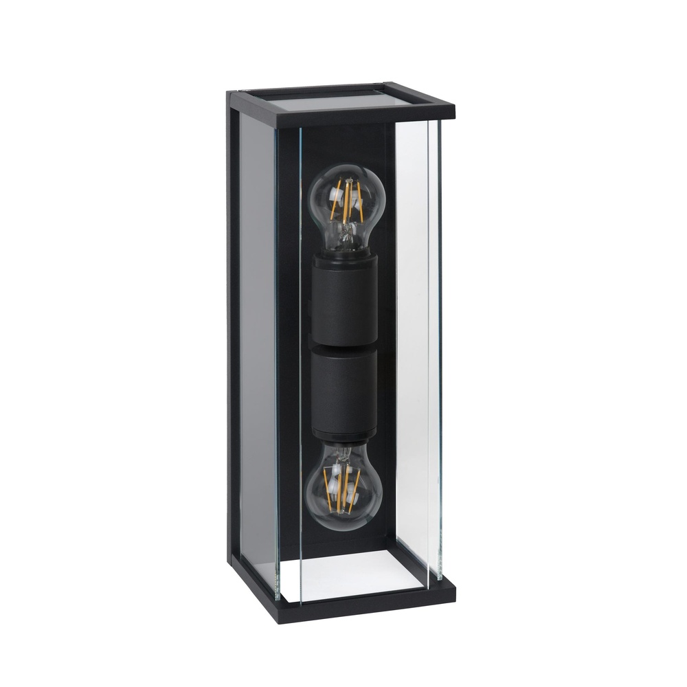 Lucide Strakke wandlampClaire dubbel antraciet - 27883/02/30